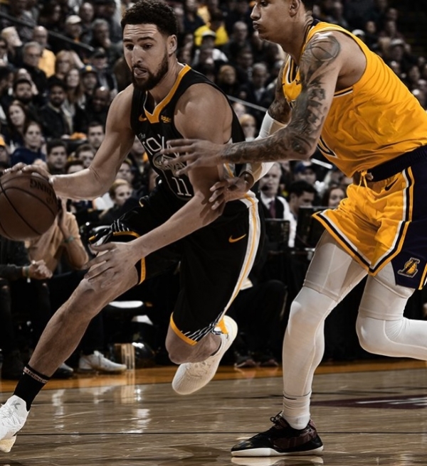 Lakers não se impõe no último quarto e cai para o Warriors