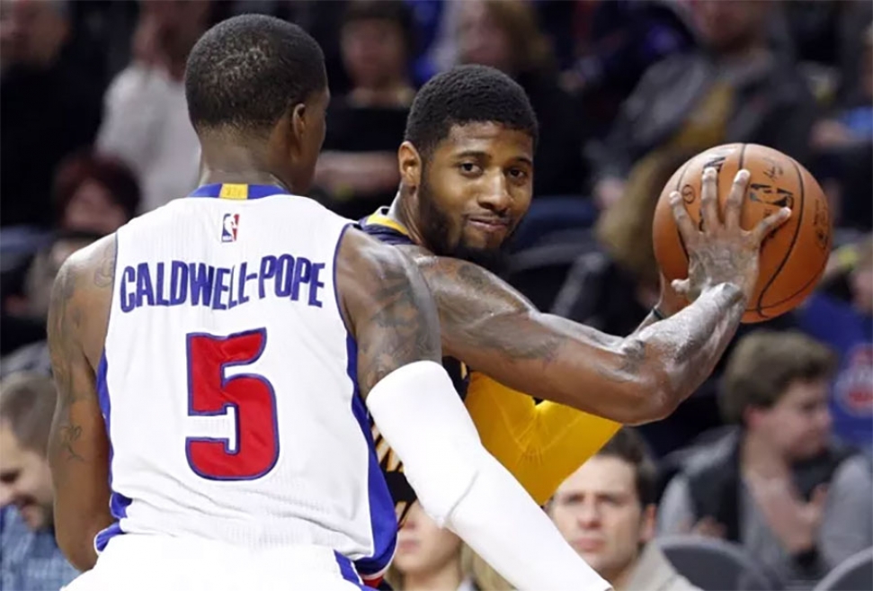 Kentavious Caldwell-Pope contra Paul George. Confira o duelo