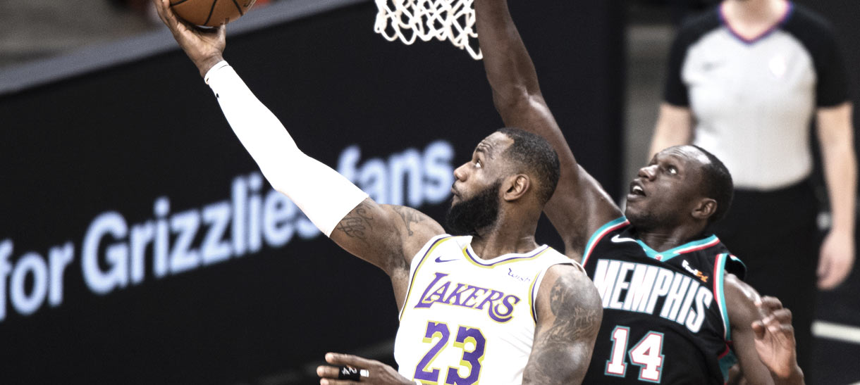 Lakers volta a enfrentar o Grizzlies com transmissão na TV
