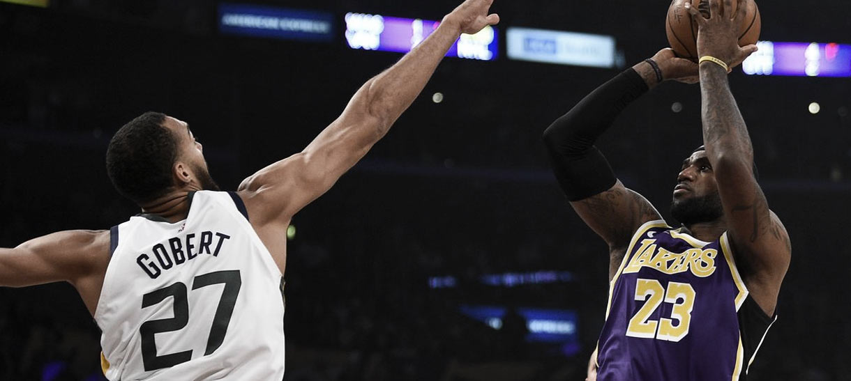 Lakers tem duro desafio contra o Jazz nesta madrugada