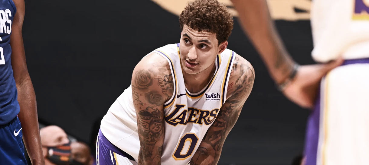 Kyle Kuzma reage a ver seus minutos diminuírem no Lakers