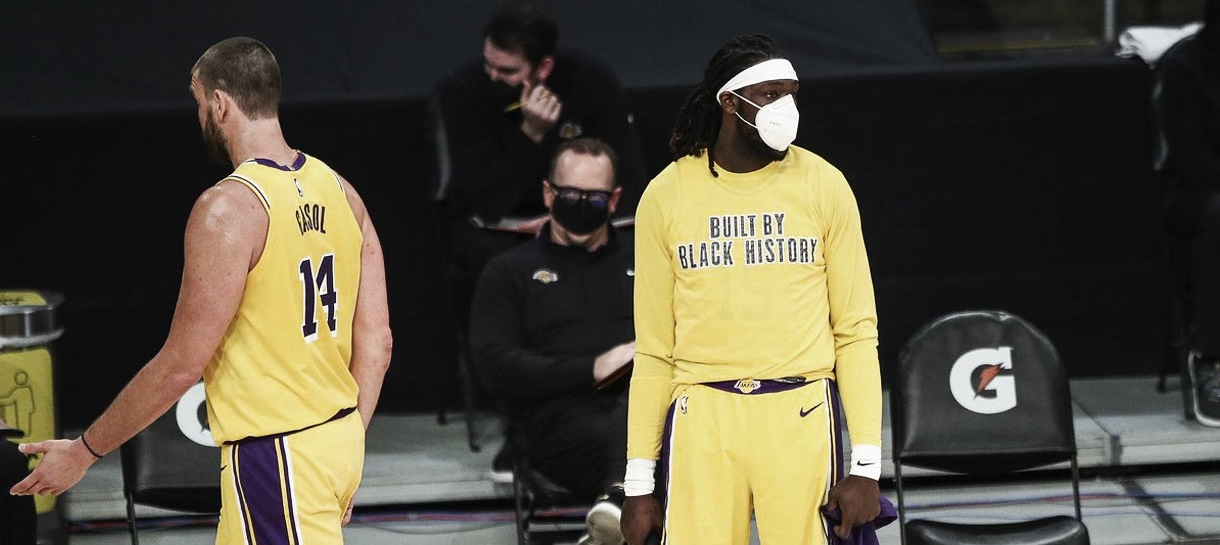 Frank Vogel explica porque nunca jogou com Harrell e Gasol juntos no Lakers