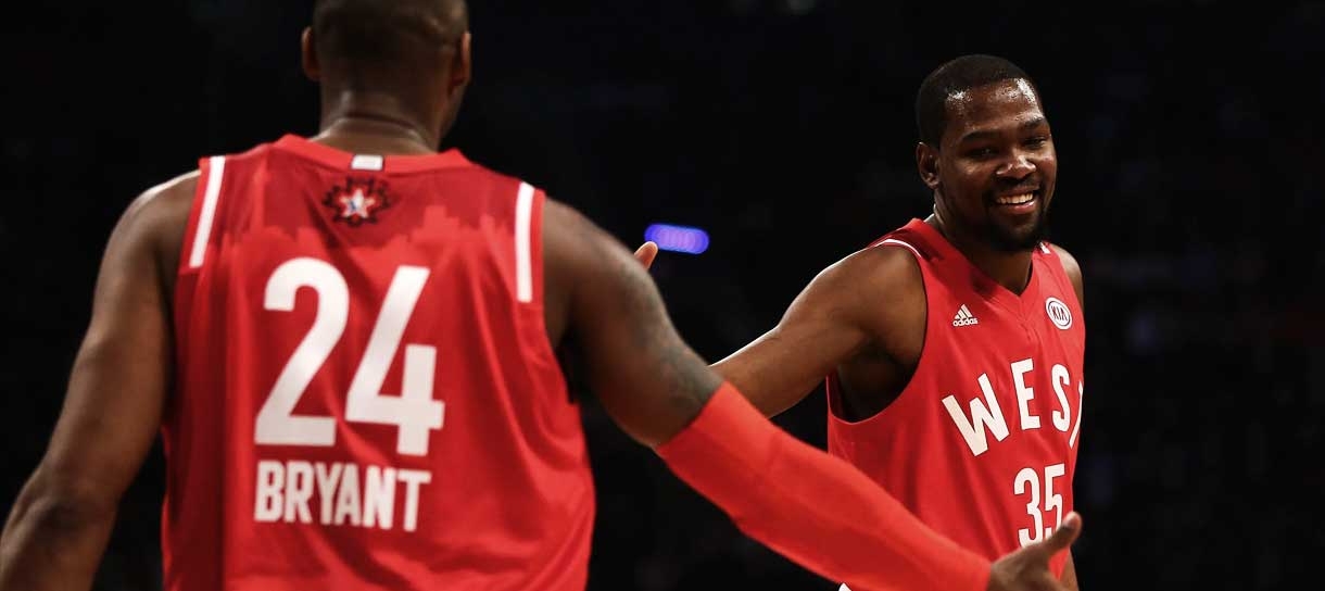 NBA: Kevin Durant faz grande revelação sobre Kobe Bryant