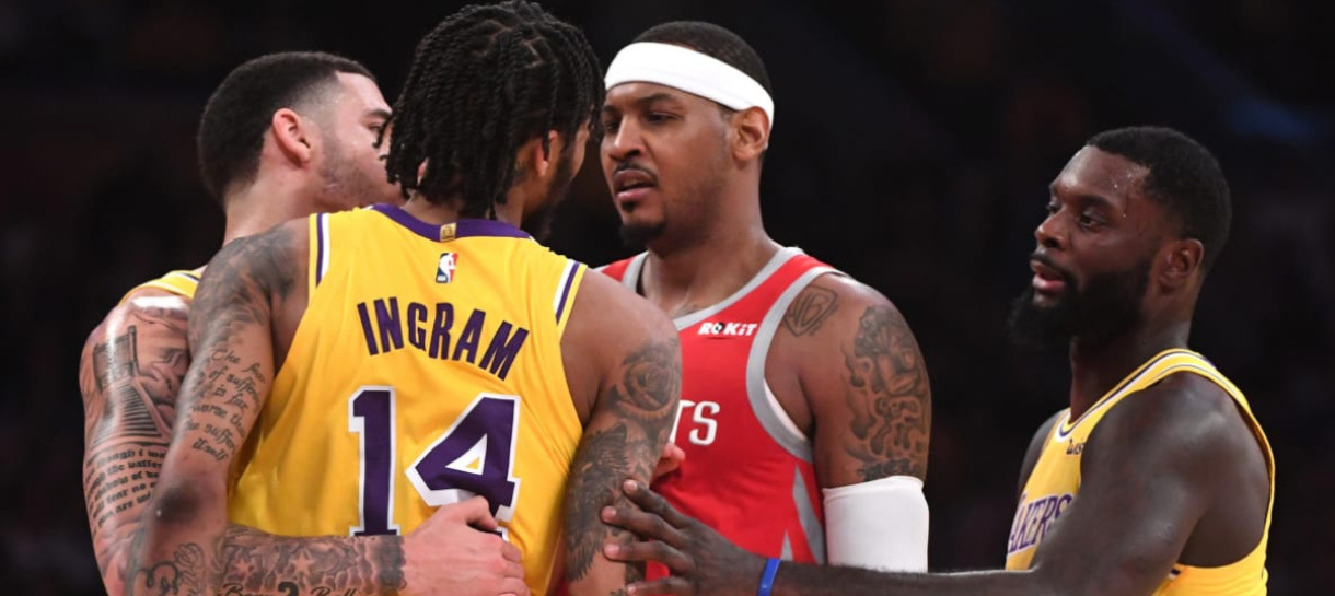 Ingram e Rondo são suspensos pela NBA