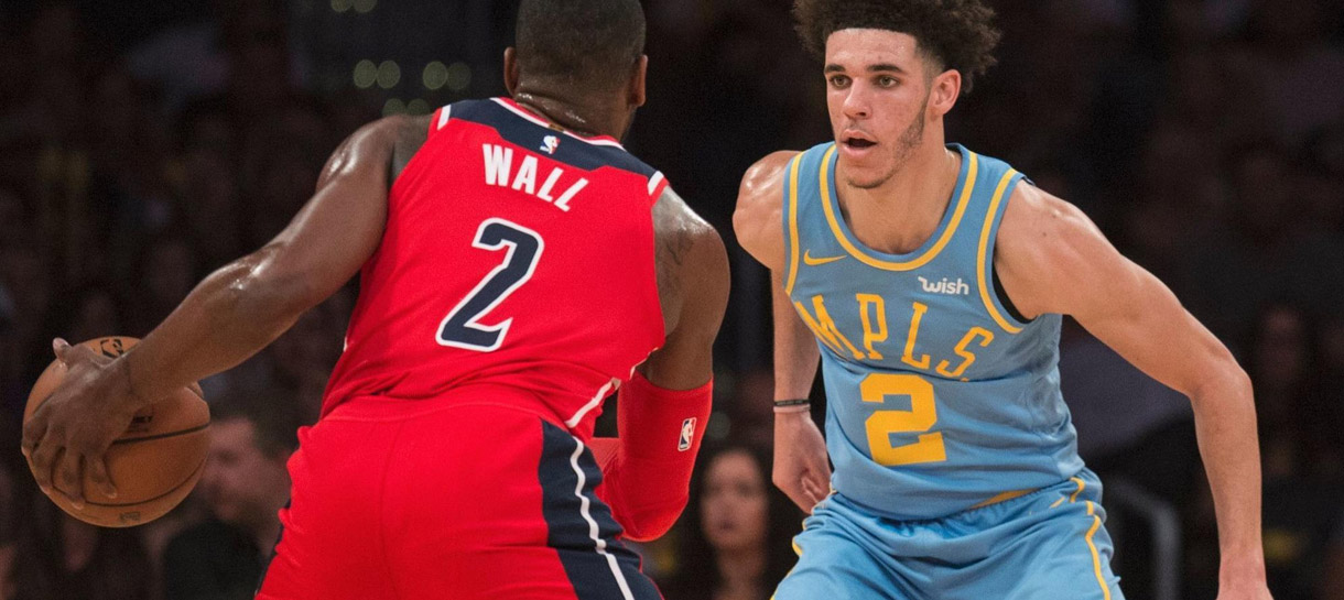 Lakers e Wizards voltam a se encarar hoje em Washington