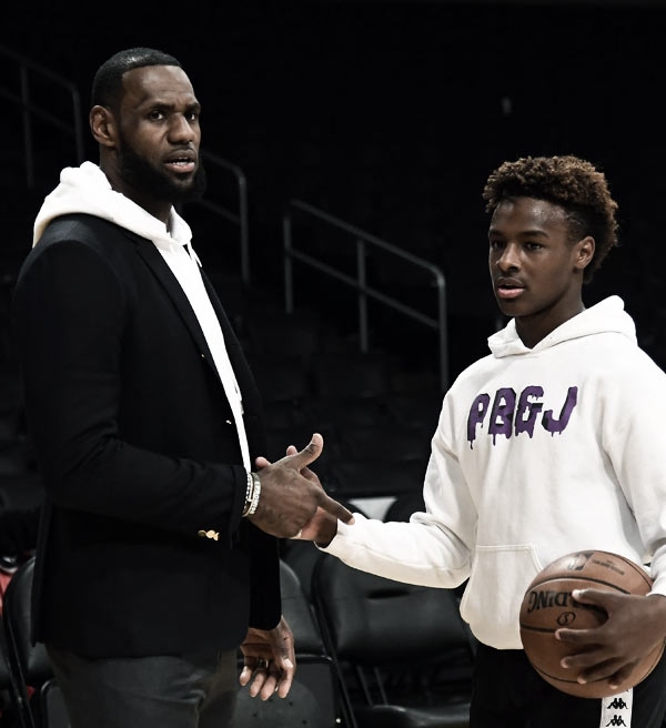 NBA: LeBron James se enfurece com boato envolvendo seu filho Bronny James