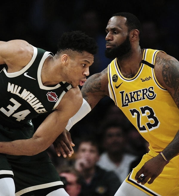 O exato momento que LeBron James soube que Giannis Antetokounpo havia vencido o MVP da NBA