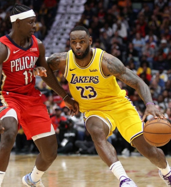 Lakers enfrenta em Pelicans em outro possível confronto de playoffs