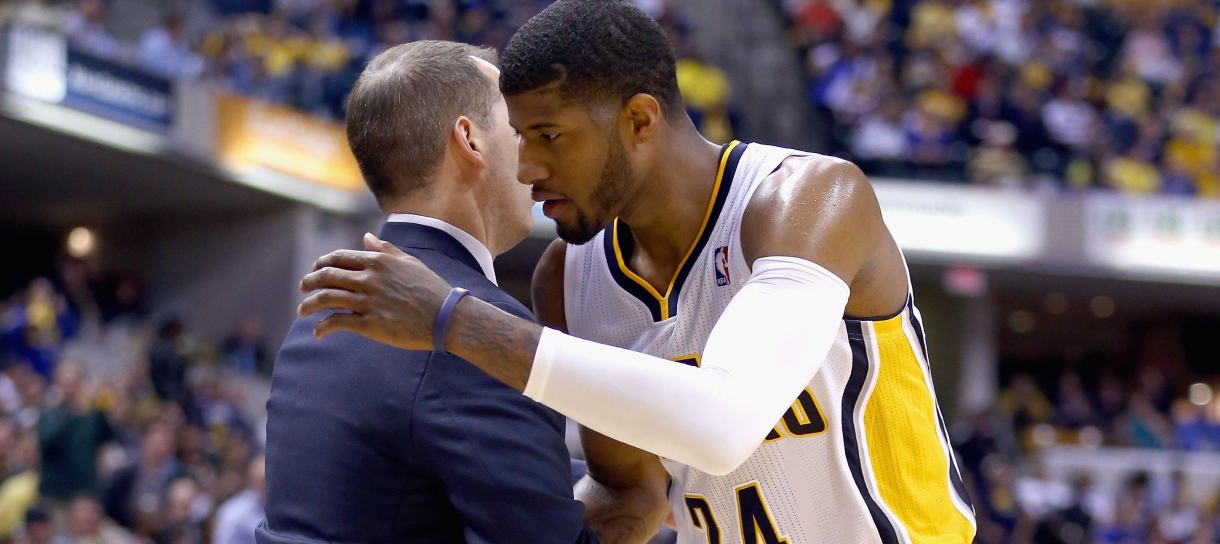 Frank Vogel ofereceu abrigo a Paul George durante incêndios em Los Angeles
